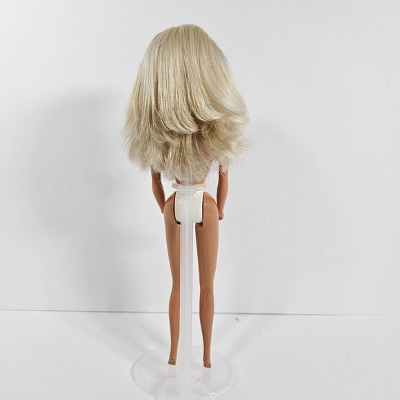 Sweetheart Barbie 1997 I Love Barbie Doll #18608 Blonde Hair Blue Eyes Nude - Picture 3 of 6